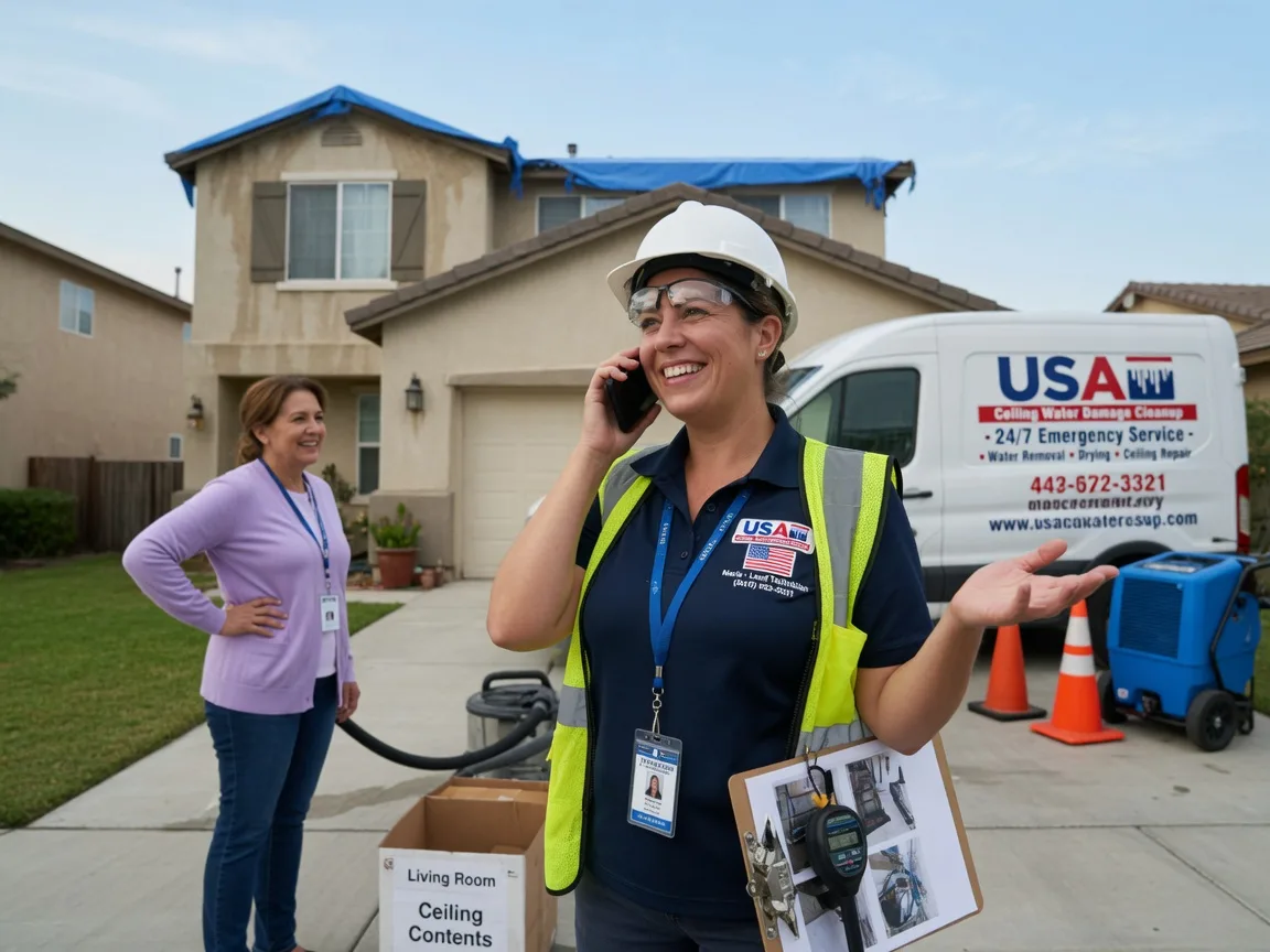 Ceiling Water Damage Restoration Oto, IA FAQs